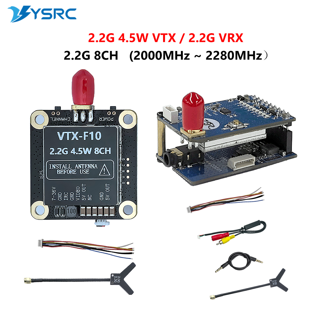 Fpv Drone Goggles - 2.0-2.2G 4.5W VTX 8CH FPV Videozender