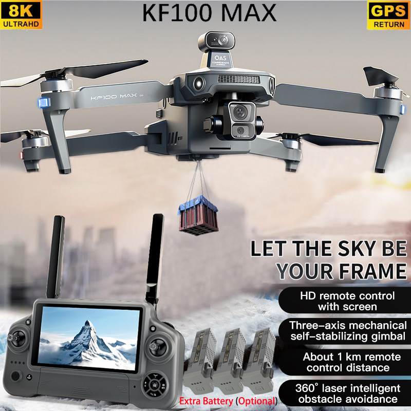 Fpv Drone Charger - KF100 MAX GPS Drone 4K Camera