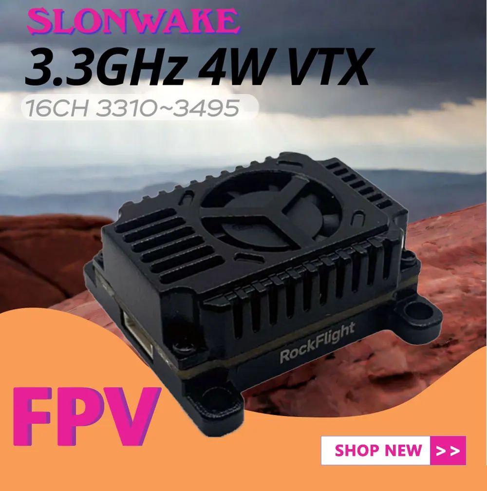 SLONWAKE FPV 3.3G 16CH 4000mW  - Fpv Drone Frame recensie en prijs