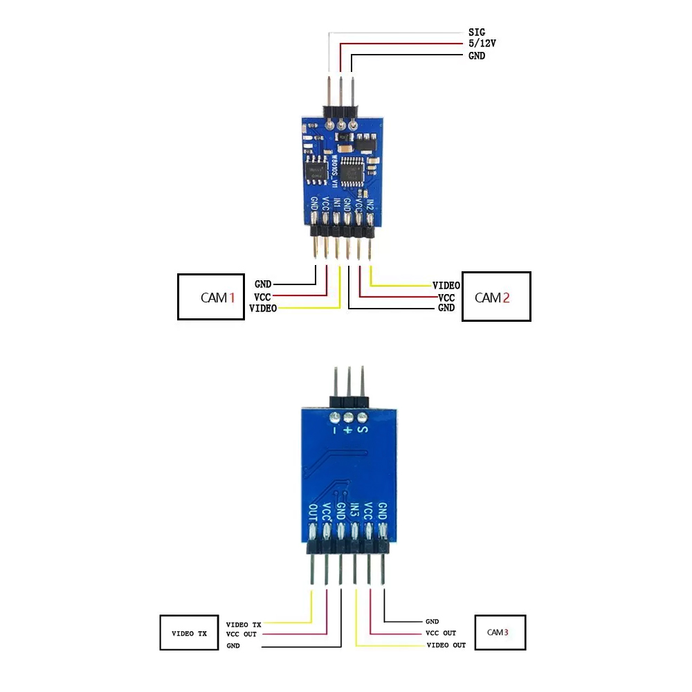 5.8G 3 Kanaals Video Switcher  - Fpv Drone Receiver recensie en prijs